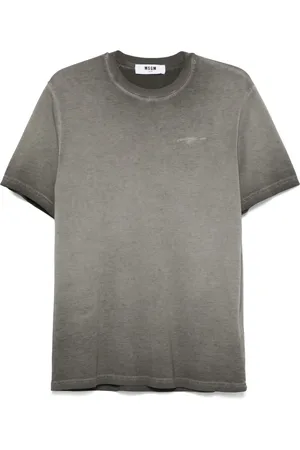 Msgm Playera con efecto degradado