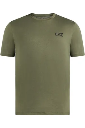 EA7 Playera con logo estampado