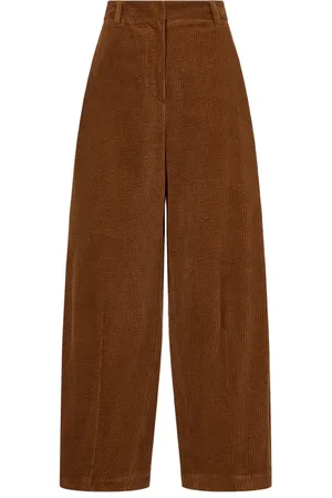 Studio Tomboy Pantalones de pana anchos