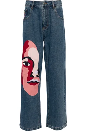 KIDSUPER STUDIOS Jeans Face