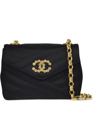 CHANEL Bolsa de hombro Bias Stitch 1990