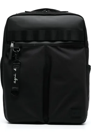 AGNÈS B. Mochila con parche del logo