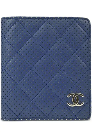 CHANEL Cartera plegable con perforaciones 2007