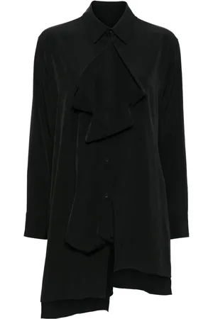 YOHJI YAMAMOTO Camisa asimétrica