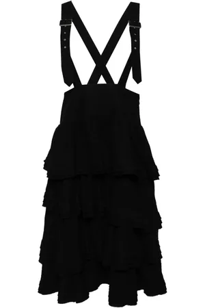 NOIR KEI NINOMIYA Vestido Buckle Strap