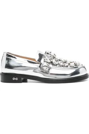 Mach & Mach Mocasines con detalles de cristal