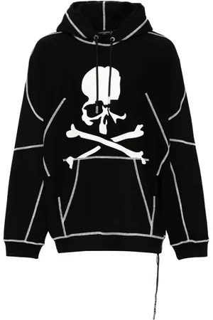 MASTERMIND JAPAN Hoodie con detalle sobrehilado