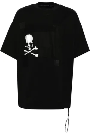 MASTERMIND Playera con diseño patchwork