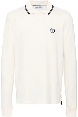 Sergio Tacchini Playera tipo polo con logo bordado