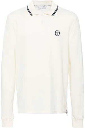 Sergio Tacchini Playera tipo polo con logo bordado