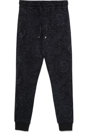 Etro Pants con estampado de cachemira