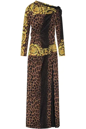 VERSACE Vestido de fiesta con motivo Barocco