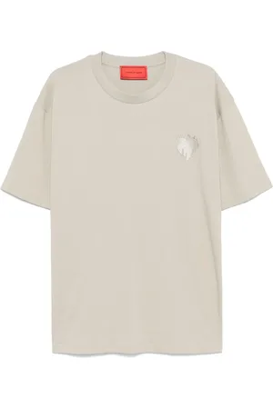 Vision Of Super Playera con bordado Flaming Heart