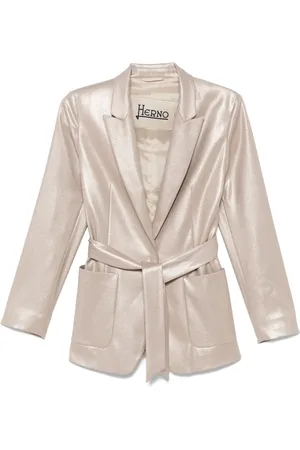 HERNO Blazer de lamé