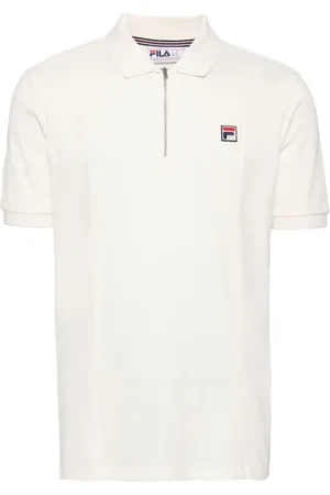 Fila Playera tipo polo manga corta con parche del logo