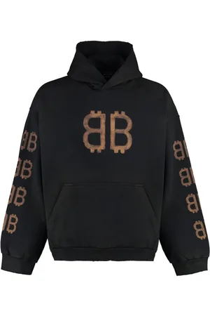 Balenciaga Hoodie con estampado Crypto BB