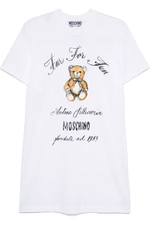 Moschino Vestido corto con motivo Teddy Bear