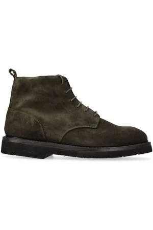 Premiata Botines de gamuza con agujetas