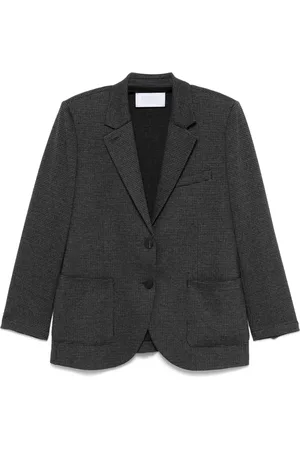 Harris Wharf London Blazer con motivo pied de poule