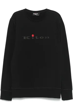 Kiton Playera con logo estampado