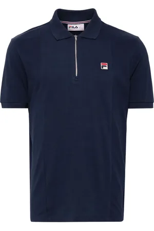 Fila Playera tipo polo manga corta con parche del logo