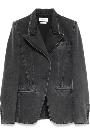 Alexander McQueen Blazer de mezclilla