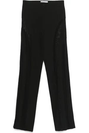 Philipp Plein Pantalones con paneles de malla