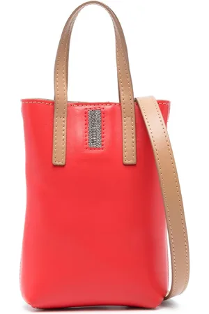 PESERICO SIGN Bolsa crossbody con logo en relieve