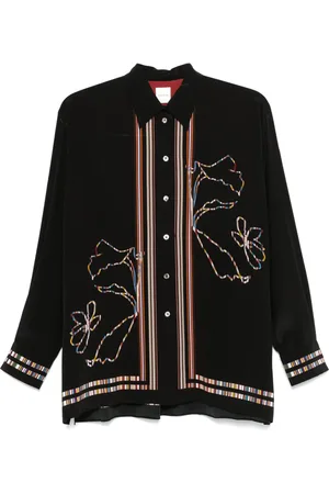 Paul Smith Camisa Signature Stripe Magnolia