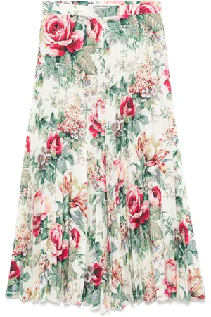 JUNYA WATANABE Falda larga con estampado floral