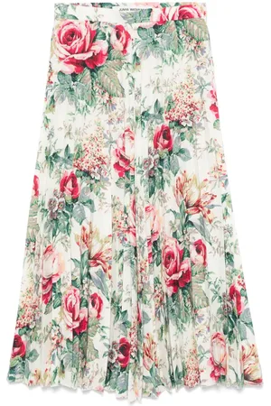 JUNYA WATANABE Falda larga con estampado floral