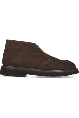Premiata Botines de gamuza con agujetas