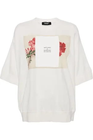 UNDERCOVER Blusa mangas cortas con estampado gráfico
