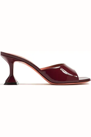 Amina Muaddi Mules Lupita con tacón 70mm