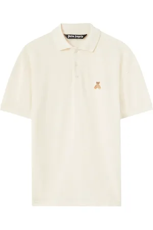 Palm Angels Playera tipo polo Bear In Mind