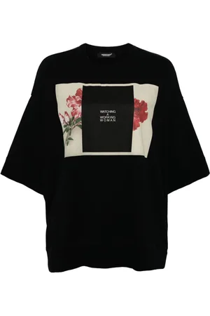 UNDERCOVER Blusa mangas cortas con estampado gráfico