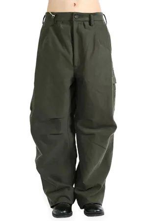 ZIGGY CHEN Drop-crotch cargo pants