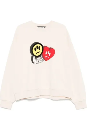 BARROW Sudadera estampada con cuello redondo