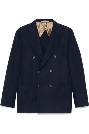 BARBA Blazer con efecto mélange