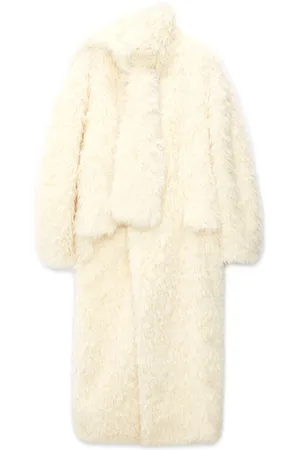 Msgm Abrigo con detalle de mascada