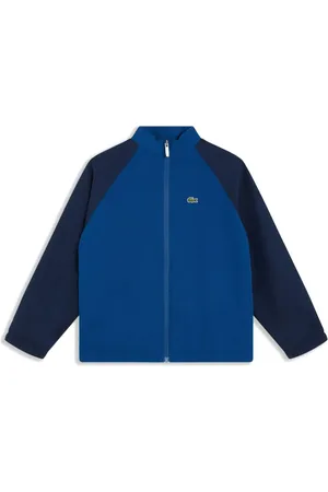 Lacoste Chamarra deportiva con diseño color block