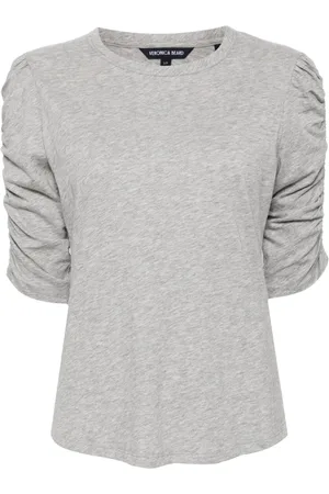 VERONICA BEARD Playera drapeada