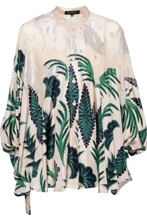 BIYAN Blusa con estampado floral