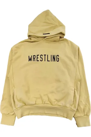 FEAR OF GOD Hoodie con eslogan estampado
