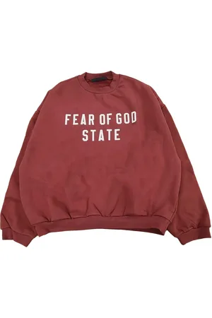 FEAR OF GOD Sudadera con eslogan estampado