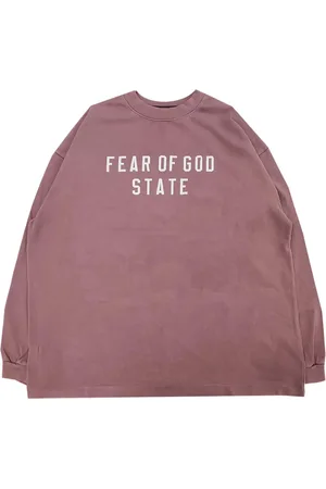 FEAR OF GOD Sudadera con logo estampado