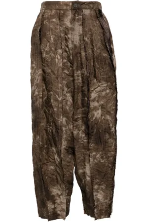 CHIAHUNG SU Pants con diseño patchwork
