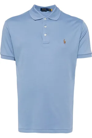 Ralph Lauren Playera tipo polo con logo bordado