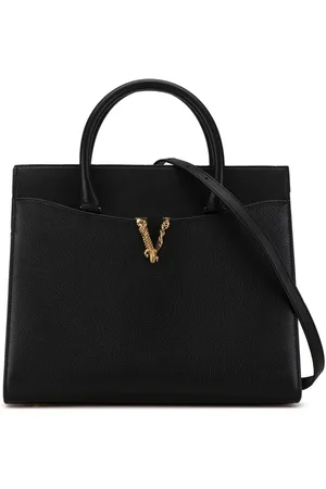 VERSACE Bolsa satchel Large Grained Calfskin Virtus Top Handle 2015-2024