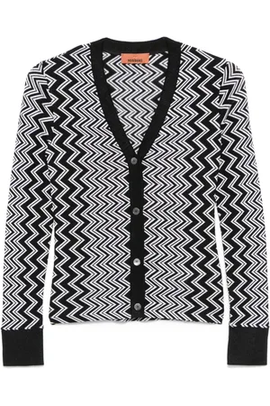 Missoni Cárdigan con diseño en zigzag